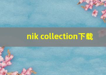 nik collection下载